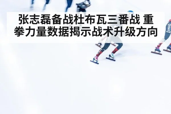 张志磊备战杜布瓦三番战 重拳力量数据揭示战术升级方向